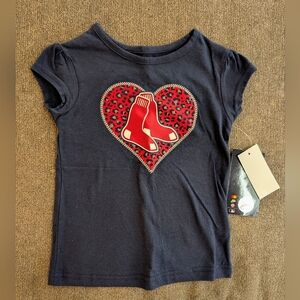 Red Sox Baby Girl Tee Size 2T NWT